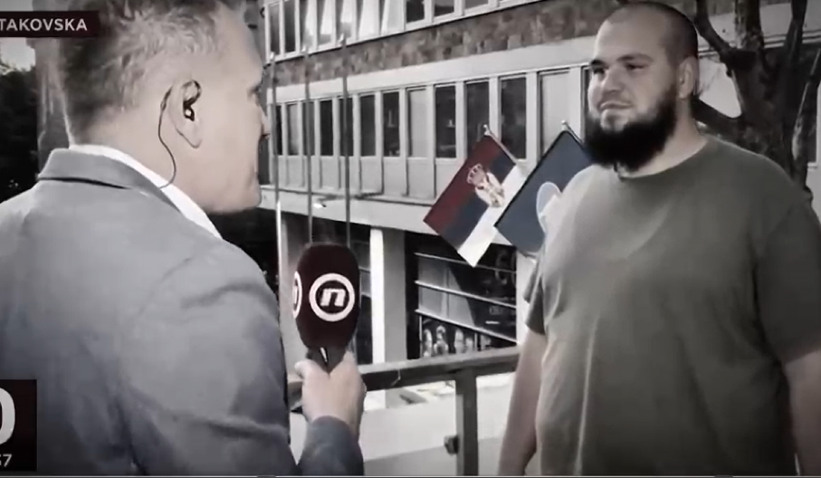 HAMZA IZ NOVOG PAZARA PREDVODI BLOKADERE NA USKRS Oni praznuju, zvali pomoć za maltetiranje radnika RTS i vernika