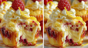 PROLEĆNI MAFINI SA MALINAMA I LIMUNOM Sočni desert od kog će zamirisati cela kuća