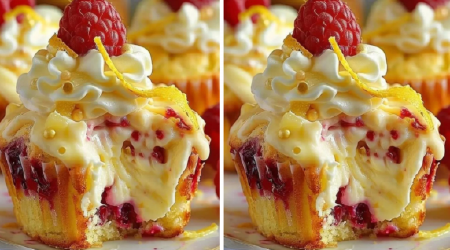 PROLEĆNI MAFINI SA MALINAMA I LIMUNOM Sočni desert od kog će zamirisati cela kuća