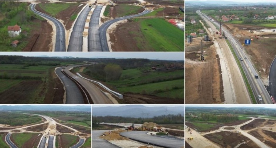 SPAS ZA KRAGUJEVAC I NOVO SAOBRAĆAJNO SRCE ŠUMADIJE: Pogledajte kako teku radovi na Severnoj obilaznici (VIDEO)