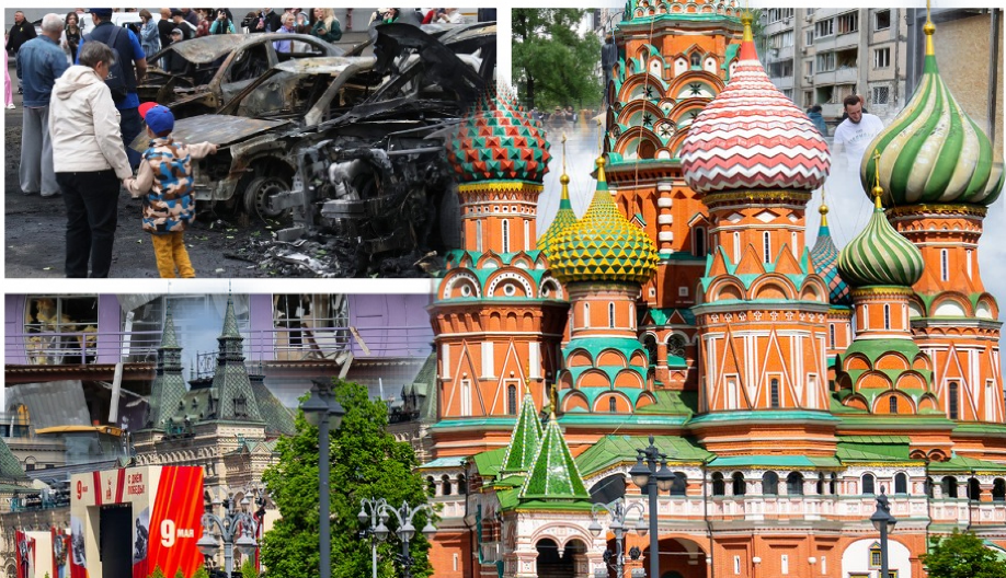 OPŠTI NAPADI NA MOSKVU, BLOKIRANI AERODROMI Hoće li Kijev i Zapad uopšte dozvoliti održavanje parade u Moskvi?