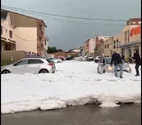 APOKALIPSA U ŠPANIJI! Valensija pod ledom i poplavama: Svi su u šoku, a meteorolozi upozoravaju na još gore! (VIDEO)