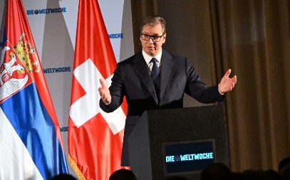 VUČIĆ NA TRIBINI U CIRIHU: Živimo u vremenu kada ljudi ne slušaju jedni druge, imam veliku bojazan za situaciju u Evropi