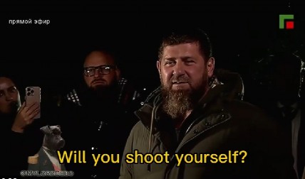 JEZIV SNIMAK RAMZANA KADIROVA! Pred kamerama terao zarobljenike da se UBIJU: "Daću ti pištolj i ubij se" (VIDEO)