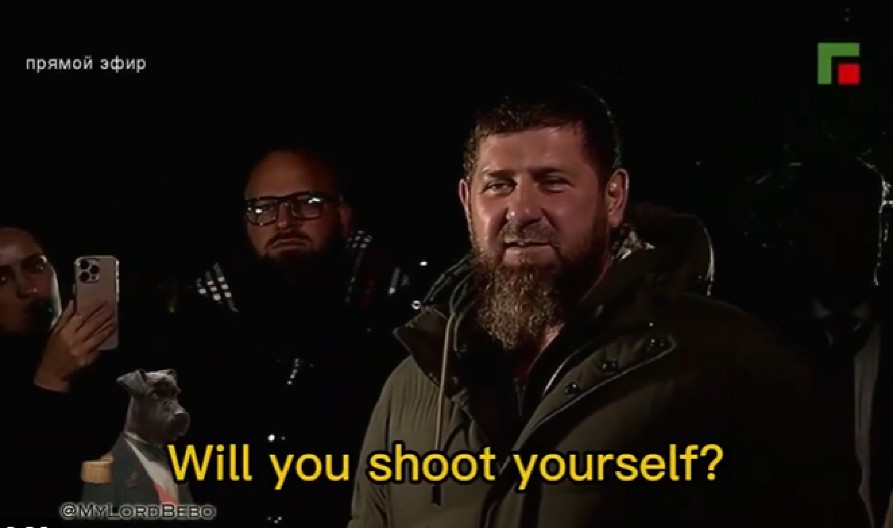 JEZIV SNIMAK RAMZANA KADIROVA! Pred kamerama terao zarobljenike da se UBIJU: "Daću ti pištolj i ubij se" (VIDEO)