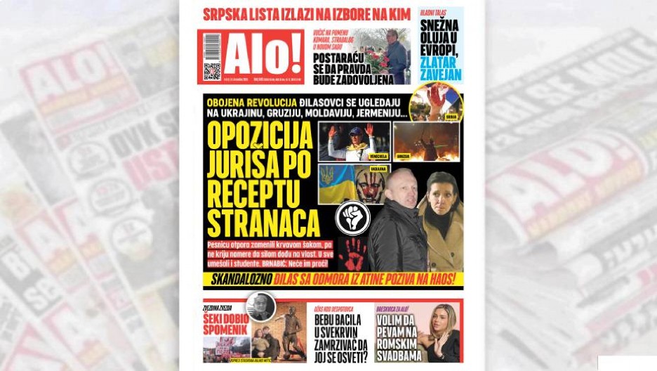 OBOJENA REVOLUCIJA Đilasovci se ugledaju na Ukrajinu, Gruziju, Moldaviju... Opozicija juriša po receptu stranaca!