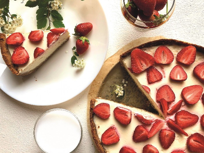 TART SA JAGODAMA Prolećni desert koji super ide uz kafu, ukusa koji se pamti