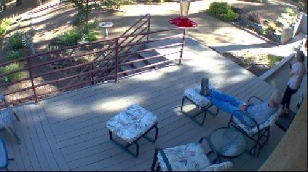 DEDA DREMAO NA TERASI, KADA MU SE PRIŠUNJALA DIVLJA ZVER Zbog njegove neverovatne reakcije, ljudi se pitaju da li je lud! (VIDEO)