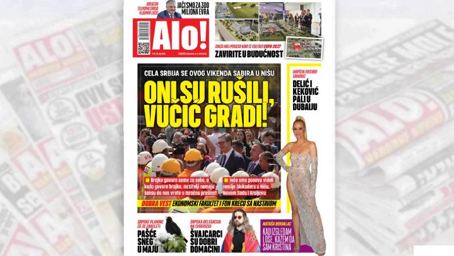 ONI SU RUŠILI, VUČIĆ GRADI! Cela Srbija se ovog vikenda okuplja u Nišu