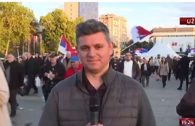 KAKVI LAŽOVI, STRAŠNI LAŽOVI... Novinar N1 MASNO slagao o saboru u Nišu, pogledajte ovu sramotu! (VIDEO)