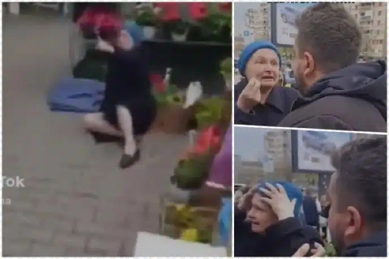 "SRAM VAS BILO, TO JE NEČIJA MAJKA!" Jezivo nasilje blokadera nad nedužnim građanima, u Novom Sadu bacili baku na zemlju (VIDEO)