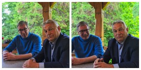 "VIKTOR JE MNOGO VIŠE OD PRIJATELJA" Vučić se u društvu Orbana oglasio video-porukom (VIDEO)