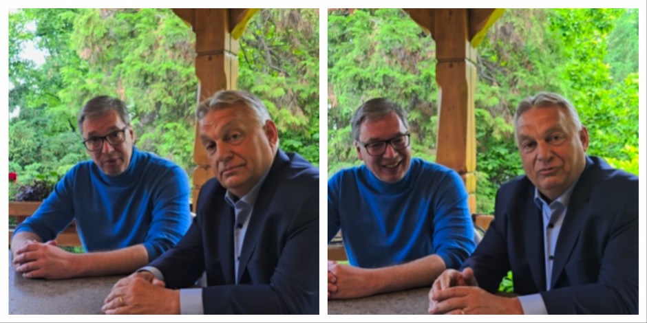 "VIKTOR JE MNOGO VIŠE OD PRIJATELJA" Vučić se u društvu Orbana oglasio video-porukom (VIDEO)