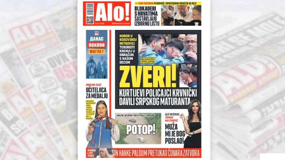 HOROR U KOSOVSKOJ MITROVICI Kurtijevi policajci krvnički davili srpskog maturanta