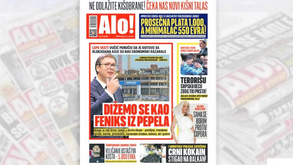 DIŽEMO SE KAO FENIKS IZ PEPELA Vučić poručio da je gotovo sa blokadama koje su nas ekonomski razarale