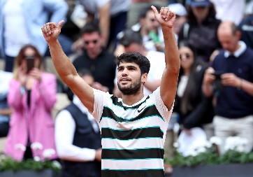 ŠPANAC KAO BRZI VOZ Alkaras protutnjao do drugog kola Rolan Garosa