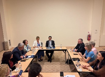 Sastanak srpske delegacije sa predsednikom Parlamentarne skupštine Saveta Evrope