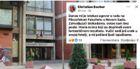 KRAJ OBOJENE REVOLUCIJE! Otkrivena istina o situaciji na Filozofskom fakultetu