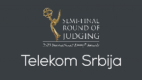 Beograd na svetskoj sceni: Telekom Srbija domaćin polufinalne večeri runde takmičenja za Internacionalnu Emmy nagradu