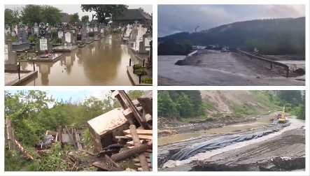 OPŠTA KATASTROFA U KOMŠILUKU, POPLAVLJENI PUTEVI, GROBLJA, KUĆE Narod se evakuiše bagerima! (VIDEO)