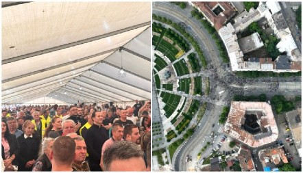 SNIMCI SVE GOVORE, NAROD JE UZ VUČIĆA Predsednik okupio više ljudi pod šatorima u zaječarskim selima nego blokaderi foteljaši u Beogradu (FOTO)