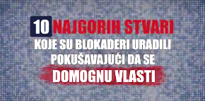LICE NASILJA! Evo šta su blokaderi uradili da bi se domogli vlasti (VIDEO)