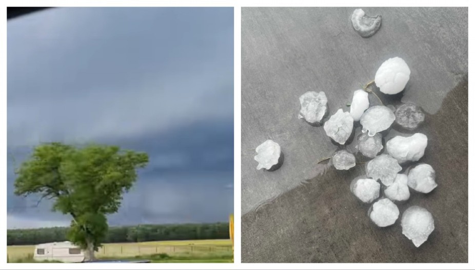 SUPERĆELIJSKA OLUJA POKOSILA SLOVENIJU Padao grad veličine jajeta (VIDEO)