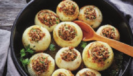 SOGAN DOLMA Podseća na punjene paprike, ali još slasnije, jelo će vas ostaviti bez daha