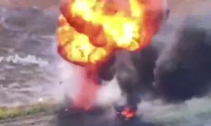 NAPADNUT RUSKI VOJNI AERODOROM: Prema prvim informacijama, pogođeni su dragoceni borbeni avioni