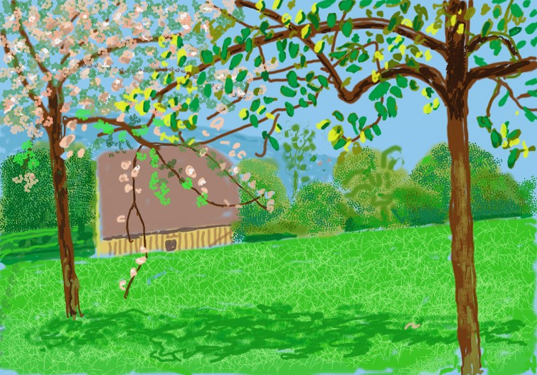 U MUZEJU SAVREMENE UMETNOSTI OTVORENA ZANIMLJIVA IZLOŽBA: "Dejvid Hokni - od papira do ekrana"