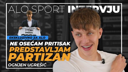 PARTIZANOVO ZLATO Ognjen Ugrešić za Alo! otkrio o čemu sanja i koliko mu znači crno-beli dres