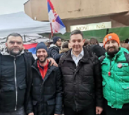 OVO JE BLOKADER KOJI JE HTEO DA UBIJE LJUDE IZ SNS: Pucač u društvu Šarovića, Draže Petrovića, Kokanovića...(FOTO/VIDEO)