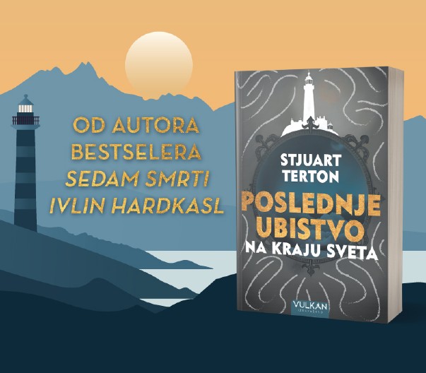 NAPETA, MISTERIOZNA I ZAPANJUJUĆE AKTUELNA: Nova knjiga Stjuarta Tertona „Poslednje ubistvo na kraju sveta“
