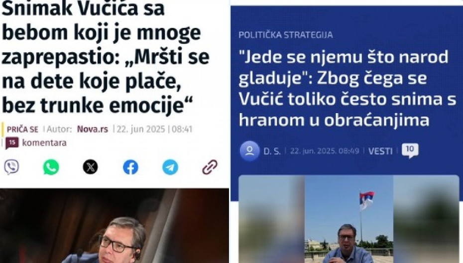 N1 I NOVA S RILJAJU PO BLATU Brnabić poručila Vučiću: Kad Vas ovakvi napadaju, to znači da mnogo dobrih i pametnih stvari za Srbiju radite!