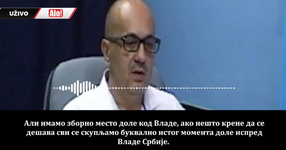 UZNEMIRUJUĆE: Ovako su Matović i Gajović planirali napad na Ćacilend, odnosno na studente u Pionirskom parku (VIDEO)