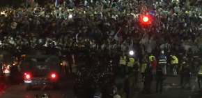 SCENE ISPRED SKUPŠTINE SRBIJE Blokaderi prave incidente po gradu (VIDEO)