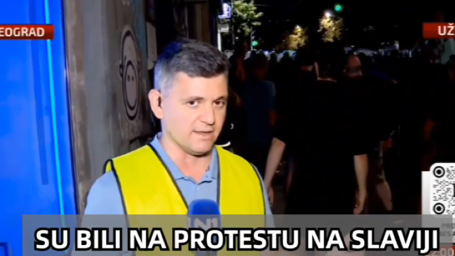 BLOKADERSKI MEDIJI POTVRDILI: Nasilje sprovode demonstranti sa Slavije (VIDEO)