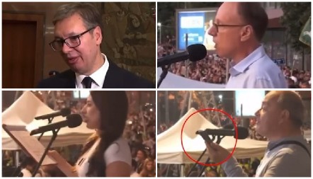 VUČIĆ PONOVO BIO U PRAVU Svi sricali napisane govore na blokaderskom protestu! (VIDEO)