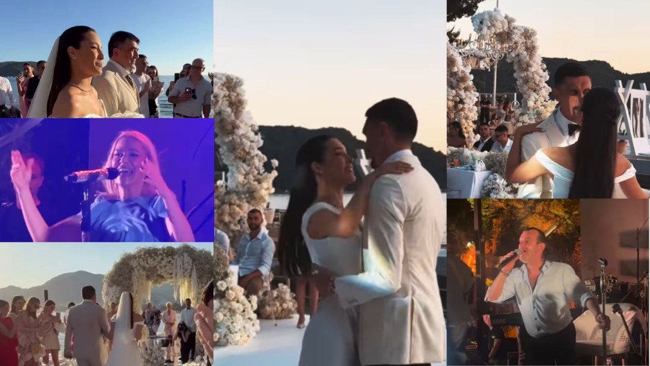 SVADBA DECENIJE Oženio se legendarni igrač Partizana, na svadbi pevale naše najveće zvezde, napravili totalni haos u Budvi!  (FOTO/VIDEO)