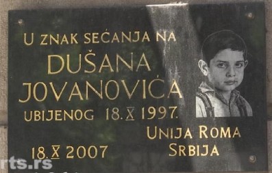 MITIĆEVA RUPA POSTAJE PARK DUŠANA JOVANOVIĆA - – dečaka kojeg su skinhedsi ubili zbog boje kože