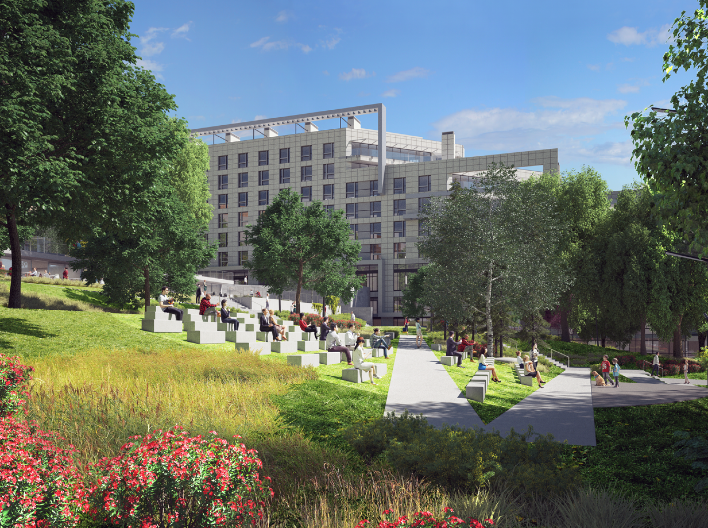 TERAZIJSKA TERASA DOBIJA ZELENILO Park od Prizenske do Karađorđeve ulice