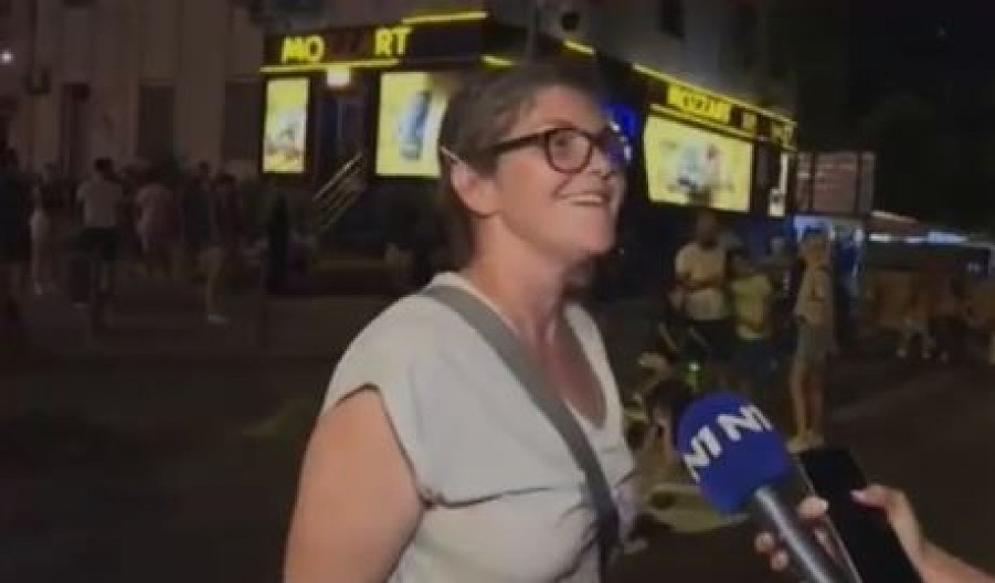 "ZEMUN PUMPA DOK NE PUKNE" Gospođa blokaderka urađena ko mali servis, reporterka bi najradije da propadne u zemlju! (VIDEO)