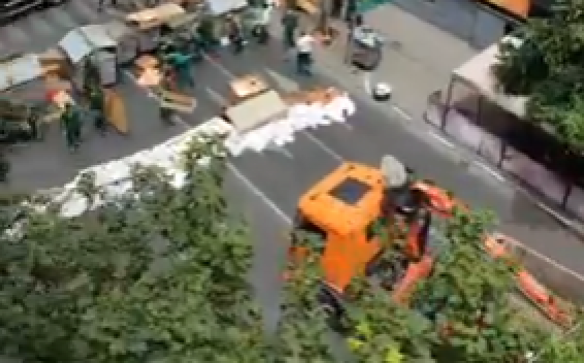 ZEMUN JE OSLOBOĐEN OD BLOKADERA