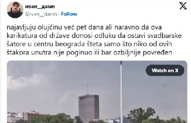 BLOKADERSKI EKSTREMIZAM NA DELU: "Šteta što niko nije poginuo"