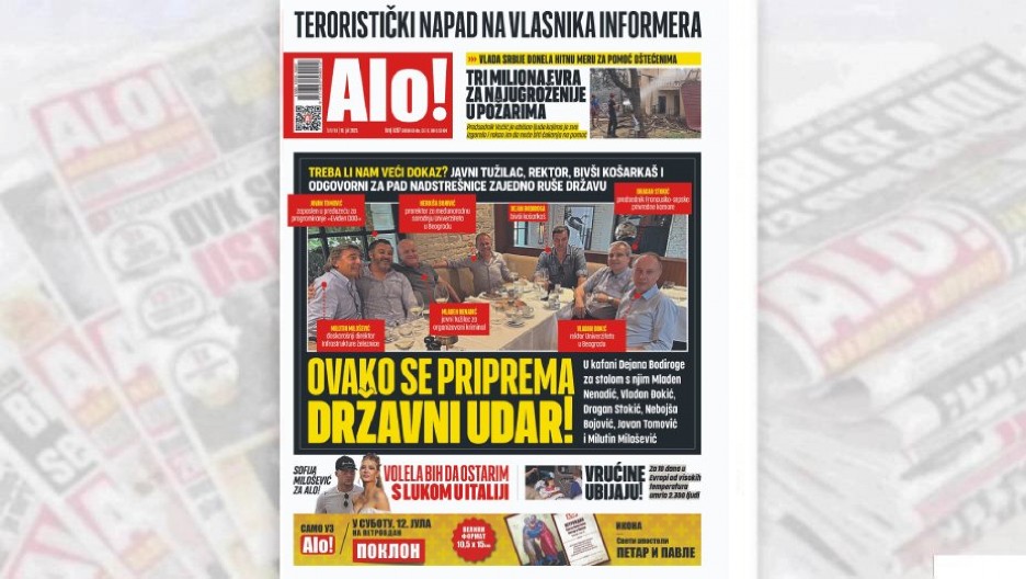 OVAKO SE PRIPREMA DRŽAVNI UDAR!  TREBA LI NAM VEĆI DOKAZ? Tužilac, rektor, košarkaš s protesta i odgovorni za pad nadstrešnice zajedno ruše državu