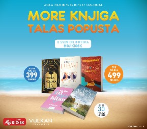 JOŠ SAMO DVA DANA TRAJE ŠANSA ZA PRAVO LETNJE OSVEŽENJE: „Vulkanove“ knjige po sjajnim cenama