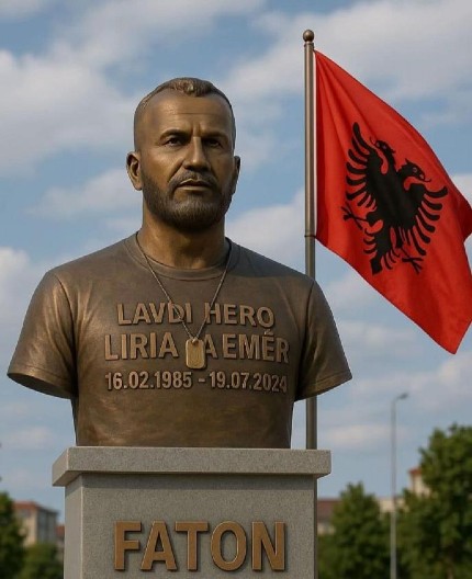 ALBANCI SLAVE FATONA HAJRIZIJA KAO HEROJA U Donjoj Klini održan komemorativni skup ubici policajca Nikole Krsmanovića iz Loznice