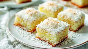 BRZI KOLAČ SA KOKOSOM I LIMUNOM Osvežava i sladi u isto vreme, a gotov za pola sata