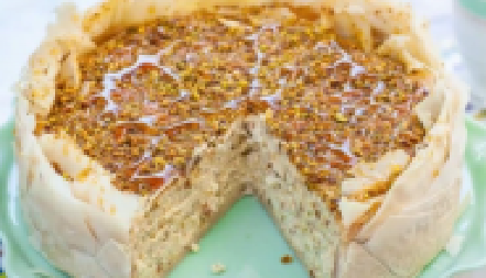 BAKLAVA ČIZKEJK Polizaćete i tanjir koliko je ukusno, dve omiljene poslastice u jednoj