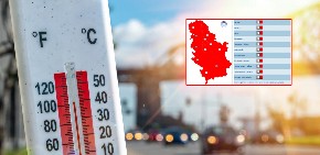 HITNO UPOZORENJE RHMZ, VREME JE OPASNO! Na snazi crveni meteoalarm, stiže teperaturni ŠOK a onda će nevreme PREKRITI Srbiju